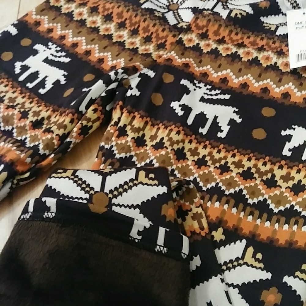 Ultra warm and comfortable fur lined leggings